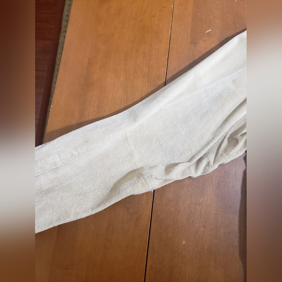 ALAN FLUSSER 100% Suede Men’s Shirt Medium Long Sleeve Button, New with Tags - Picture 8 of 13